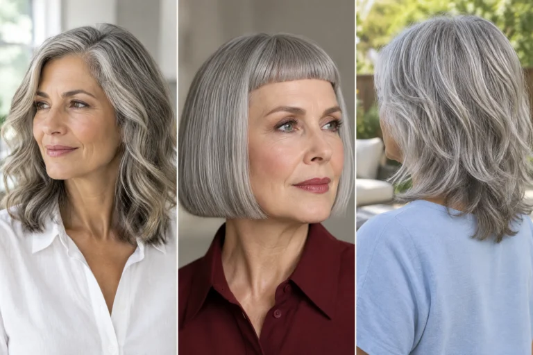 19 Easy Gray-Hair Looks for Women Over 60 That Still Feel Fresh