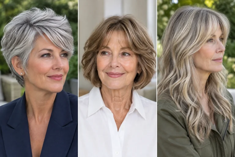 20 Face-Framing Cuts With Bangs for Women Over 50 That Stay Wearable